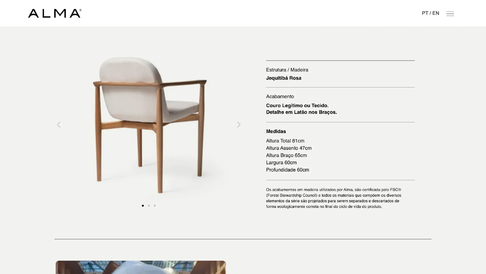 Detalhe do projeto Alma Mobília — 7