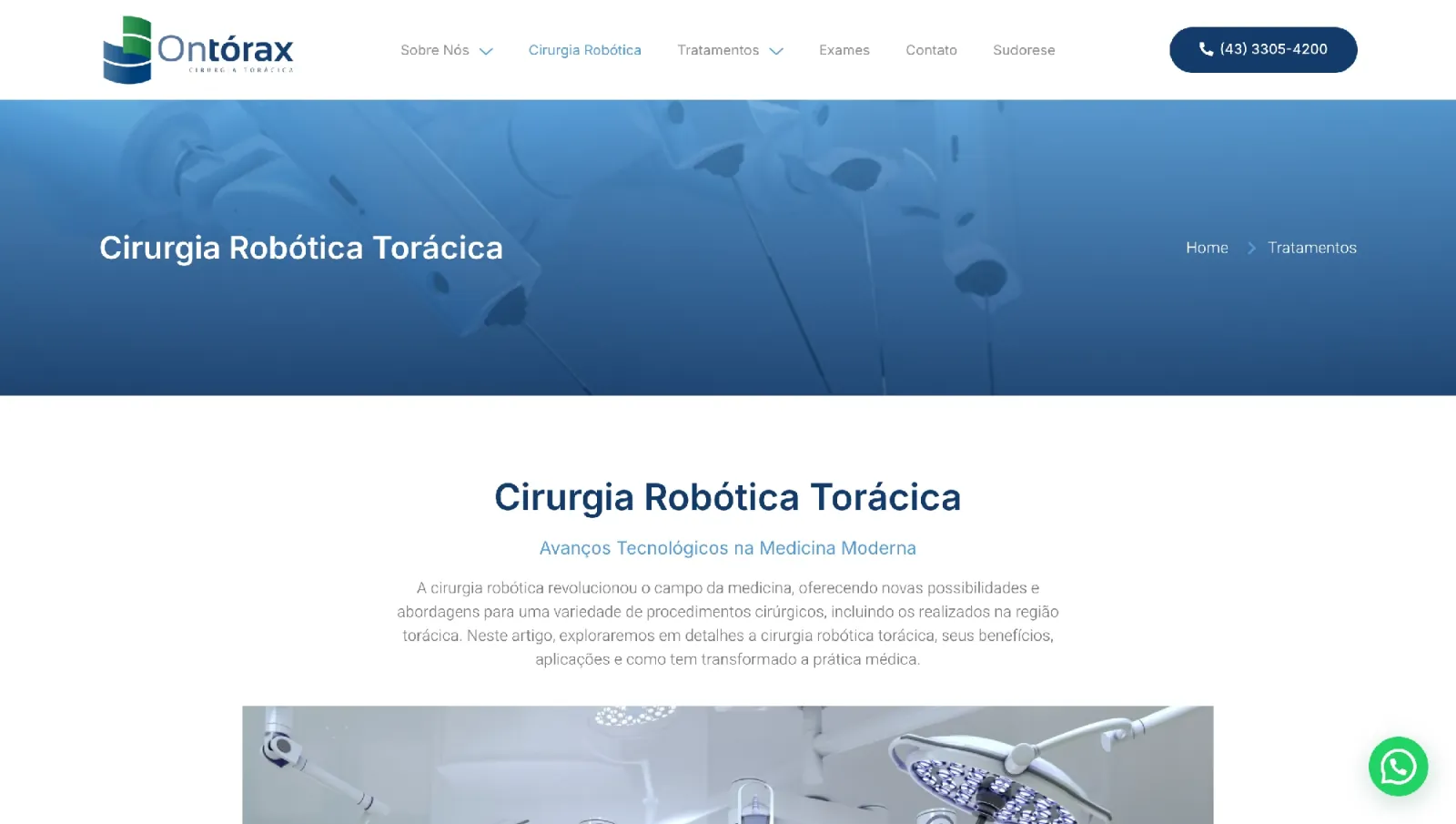 Detalhe do projeto Clínica Ontórax — 5