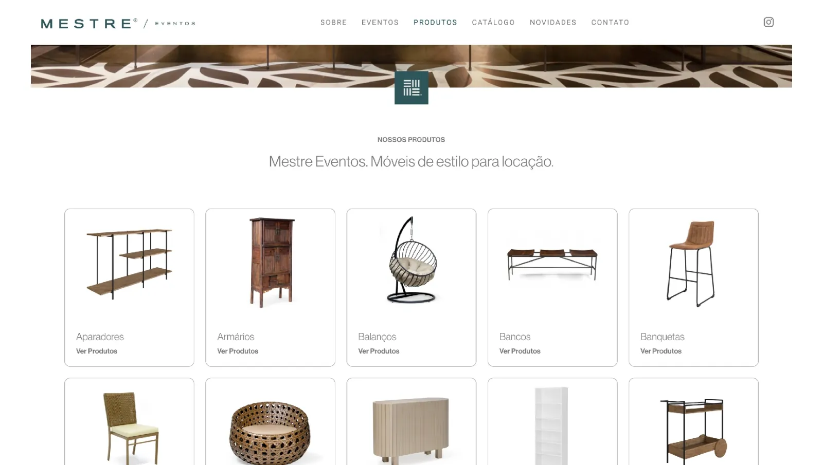 Detalhe do projeto Mestre Eventos — 7