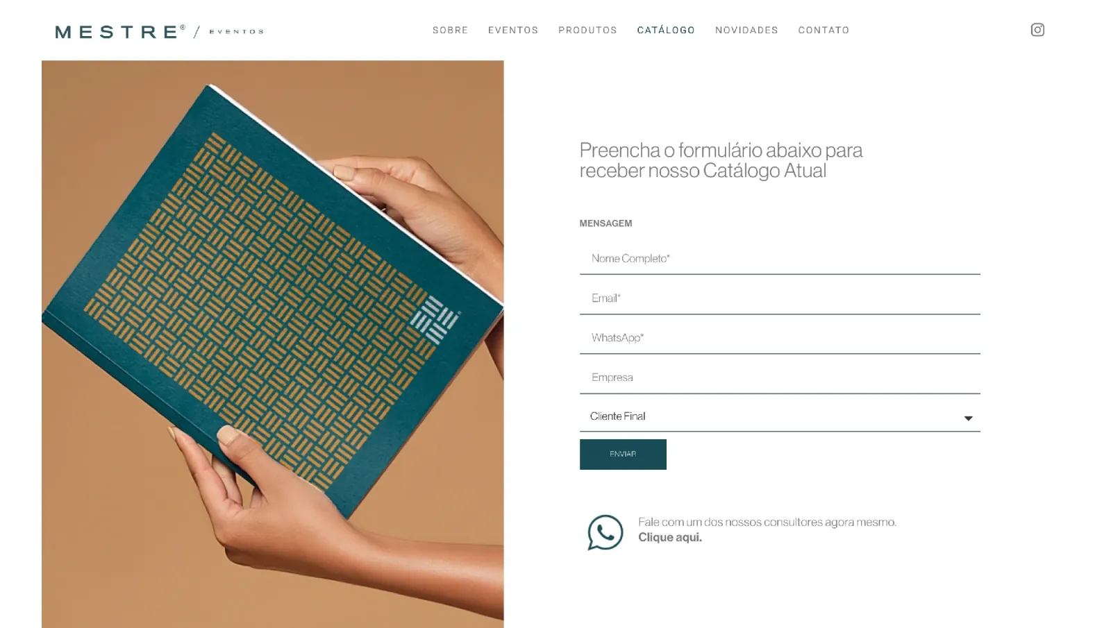 Detalhe do projeto Mestre Eventos — 8